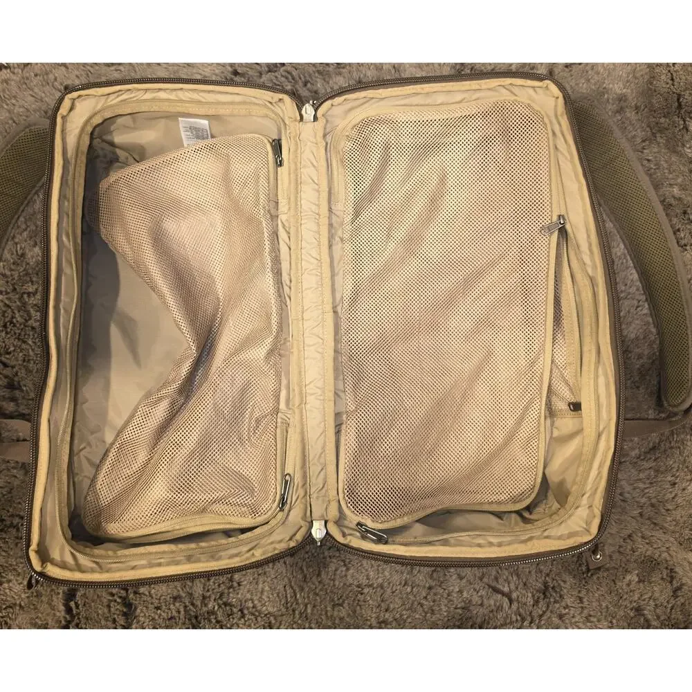 Fjallraven Splitpack 35L G-1000 Travel Duffel Backpack Dark Olive 24244
